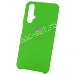 Чехол-накладка силиконовый для Huawei Honor 20 (зеленый) Silicone Cover