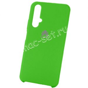 Чехол-накладка силиконовый для Huawei Honor 20 (зеленый) Silicone Cover