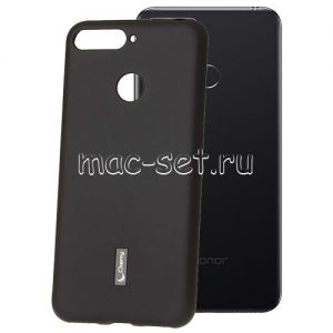 Чехол-накладка силиконовый для Huawei Honor 7C (черный) Cherry