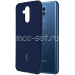 Чехол-накладка силиконовый для Huawei Mate 20 Lite (синий) Cherry