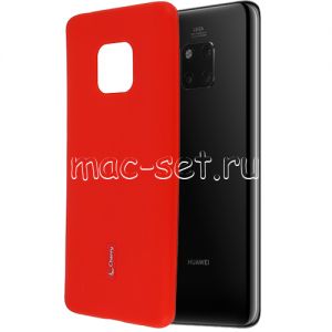 Чехол-накладка силиконовый для Huawei Mate 20 Pro (красный) Cherry
