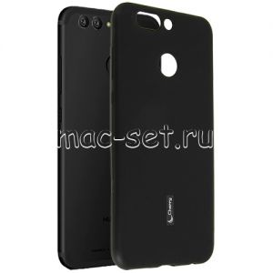 Чехол-накладка силиконовый для Huawei Nova 2 Plus (черный) Cherry