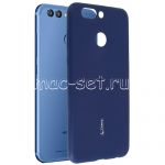 Чехол-накладка силиконовый для Huawei Nova 2 Plus (синий) Cherry