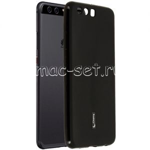 Чехол-накладка силиконовый для Huawei P10 Plus (черный) Cherry