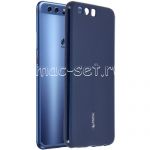 Чехол-накладка силиконовый для Huawei P10 Plus (синий) Cherry