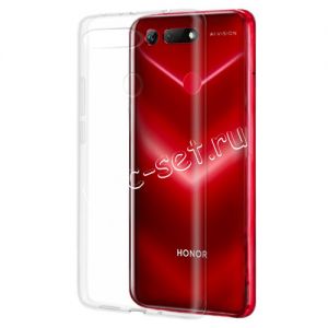Чехол-накладка силиконовый для Huawei Honor View 20 (прозрачный) iBox Crystal