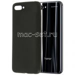 Чехол-накладка силиконовый для Huawei Honor 10 (черный 1.2мм)