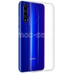 Чехол-накладка силиконовый для Huawei Honor 20 (прозрачный 1.0мм)