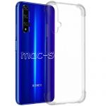Чехол-накладка силиконовый для Huawei Honor 20 (прозрачный 1.0мм) противоударный