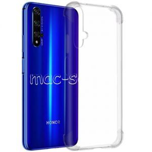 Чехол-накладка силиконовый для Huawei Honor 20 (прозрачный 1.0мм) противоударный