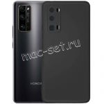 Чехол-накладка силиконовый для Huawei Honor 30 Pro+ (черный 1.0мм) матовый