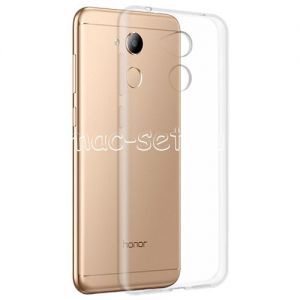 Чехол-накладка силиконовый для Huawei Honor 6C Pro (прозрачный 1.0мм)