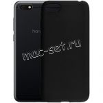 Чехол-накладка силиконовый для Huawei Honor 7A (черный 1.0мм) матовый