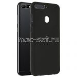 Чехол-накладка силиконовый для Huawei Honor 7A Pro (черный 1.2мм)