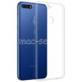 Чехол-накладка силиконовый для Huawei Honor 7C (прозрачный 1.0мм)