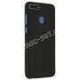 Honor 7C в черном силиконовом чехле накладке