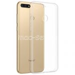 Чехол-накладка силиконовый для Huawei Honor 7C (прозрачный) iBox Crystal