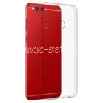 Чехол-накладка силиконовый для Huawei Honor 7X (прозрачный 0.3мм)