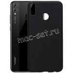 Чехол-накладка силиконовый для Huawei Honor 8X (черный 1.0мм) матовый