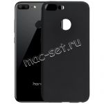 Чехол-накладка силиконовый для Huawei Honor 9 Lite (черный 1.0мм) матовый