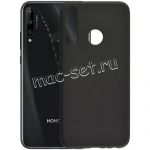 Чехол-накладка силиконовый для Huawei Honor 9C (черный 1.0мм) матовый