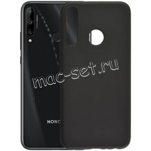 Чехол-накладка силиконовый для Huawei Honor 9C (черный 1.0мм) матовый