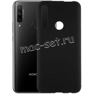 Чехол-накладка силиконовый для Huawei Honor 9X / 9X Premium (черный 1.0мм) матовый
