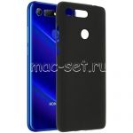 Чехол-накладка силиконовый для Huawei Honor View 20 (черный 1.2мм)