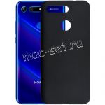 Чехол-накладка силиконовый для Huawei Honor View 20 (черный 1.0мм) матовый