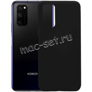 Чехол-накладка силиконовый для Huawei Honor View 30 / Pro (черный 1.0мм) матовый