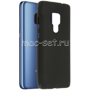 Чехол-накладка силиконовый для Huawei Mate 20 (черный 1.2мм)