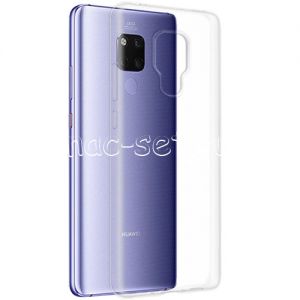 Чехол-накладка силиконовый для Huawei Mate 20X (прозрачный 1.8мм)