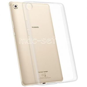 Чехол-накладка силиконовый для Huawei MediaPad M5 8 (прозрачный 1.8мм)