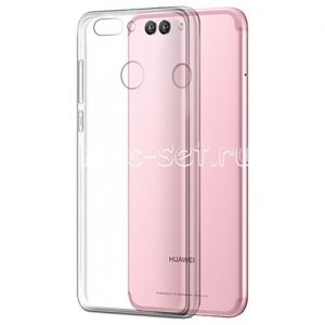 Чехол-накладка силиконовый для Huawei Nova 2 (прозрачный 0.5мм)