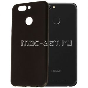 Чехол-накладка силиконовый для Huawei Nova 2 Plus (черный 1.2мм)