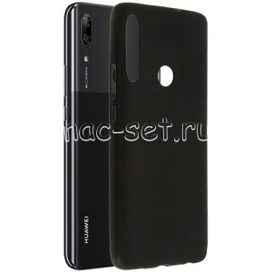 Чехол-накладка силиконовый для Huawei P Smart Z (черный 1.2мм)