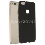 Чехол-накладка силиконовый для Huawei P10 Lite (черный 1.2мм)
