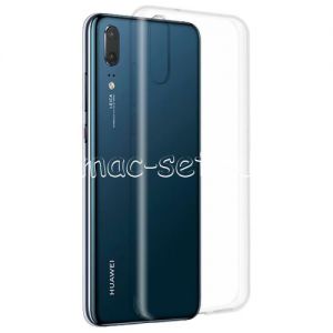Чехол-накладка силиконовый для Huawei P20 (прозрачный) iBox Crystal