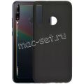 Чехол-накладка силиконовый для Huawei P40 Lite E (черный 1.0мм) матовый