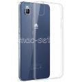 Чехол-накладка силиконовый для Huawei Shot X (прозрачный 1.0мм)