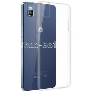 Чехол-накладка силиконовый для Huawei Shot X (прозрачный 1.0мм)