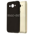 Чехол-накладка силиконовый для Huawei Y3 (2017) (черный 1.2мм)