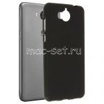 Чехол-накладка силиконовый для Huawei Y5 (2017) / Y6 (2017) (черный 1.2мм)