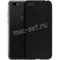 Чехол-накладка силиконовый для Huawei Y5 Prime (2018) (черный 1.0мм) матовый