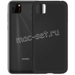 Чехол-накладка силиконовый для Huawei Y5p (черный 1.0мм) матовый