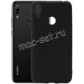 Чехол-накладка силиконовый для Huawei Y6 (2019) (черный 1.0мм) матовый