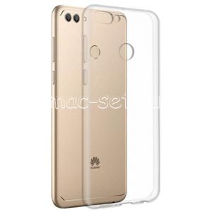 Чехол-накладка силиконовый для Huawei Y9 (2018) (прозрачный 1.0мм)