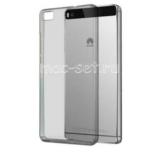 Чехол-накладка силиконовый для Huawei P8 (серый 0.5мм)