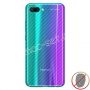 Защитная наклейка для Huawei Honor 10 карбон [задняя] (прозрачная)