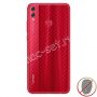 Защитная наклейка для Huawei Honor 8X карбон [задняя] (прозрачная)